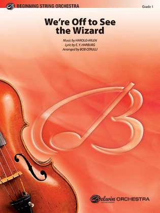 Book cover for We're Off to See the Wizard