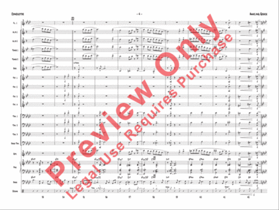 Amazing Grace Amazing Grace Jazz Ensemble scores gallery preview page 8