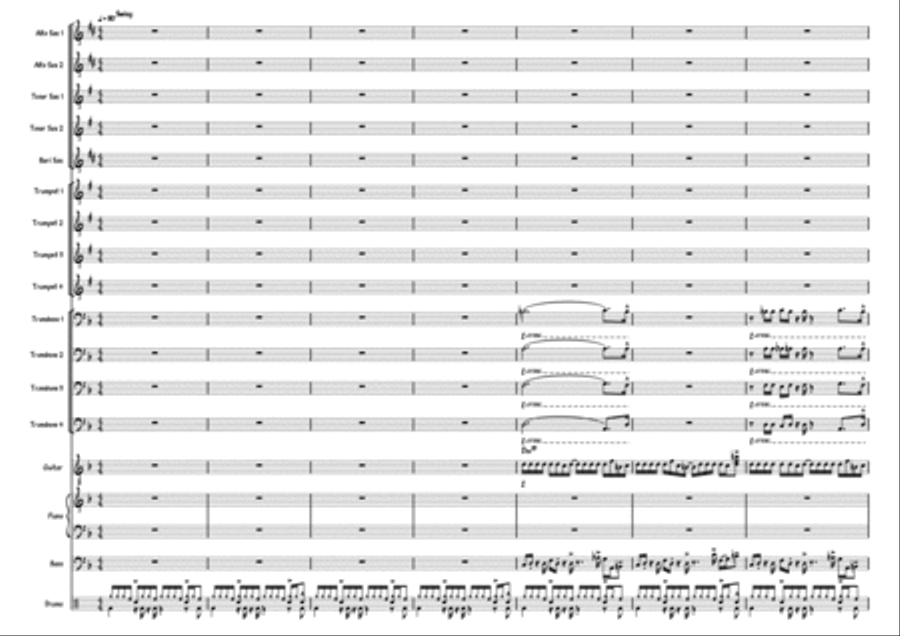 Funk at the Eem Jazz Ensemble scores gallery preview page 2