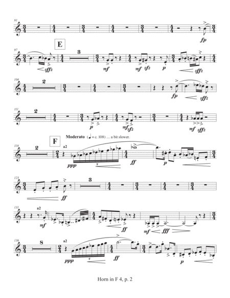 Concerto for Concert Band (2011) Horn part 4