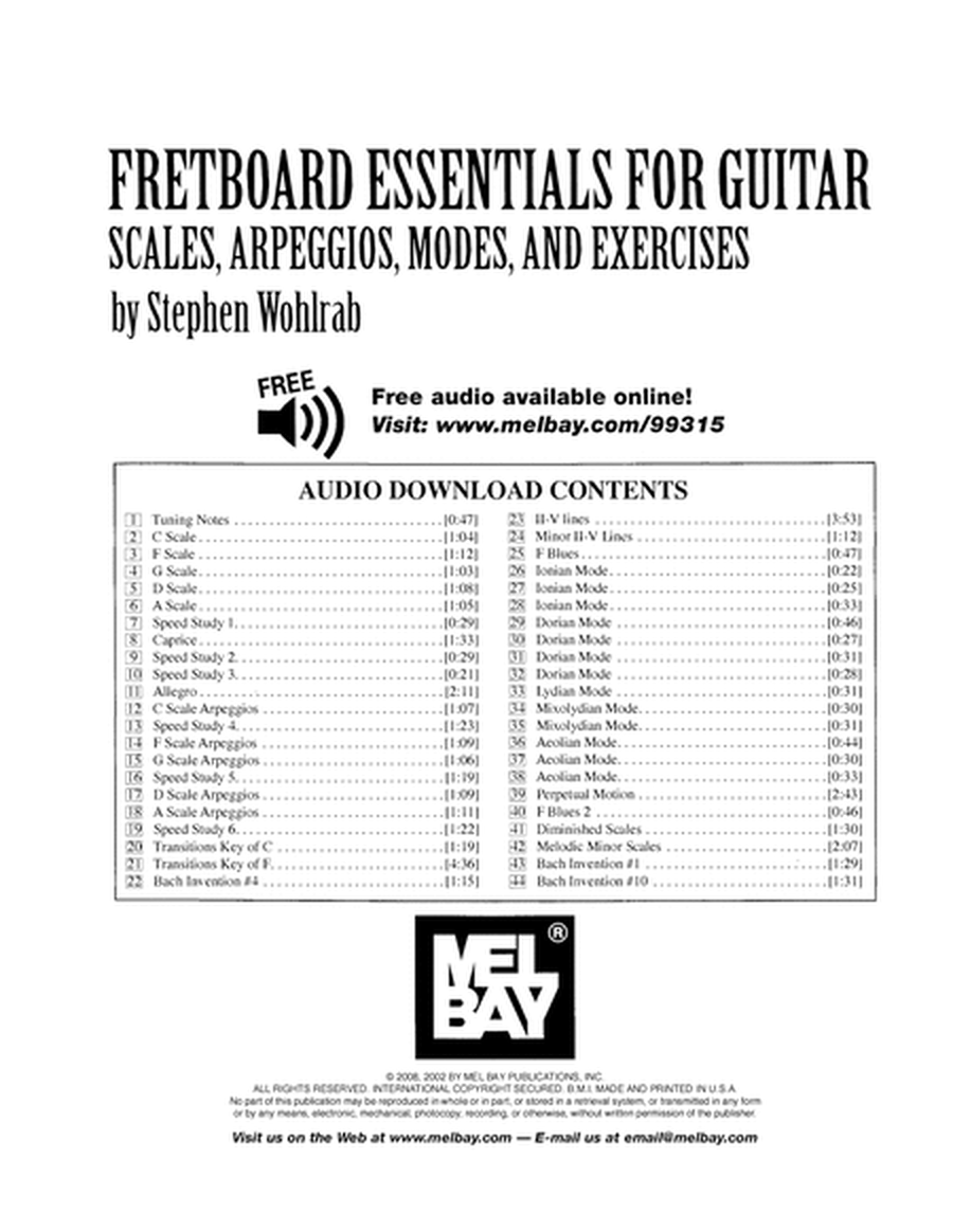 Fretboard Essentials For Guitar