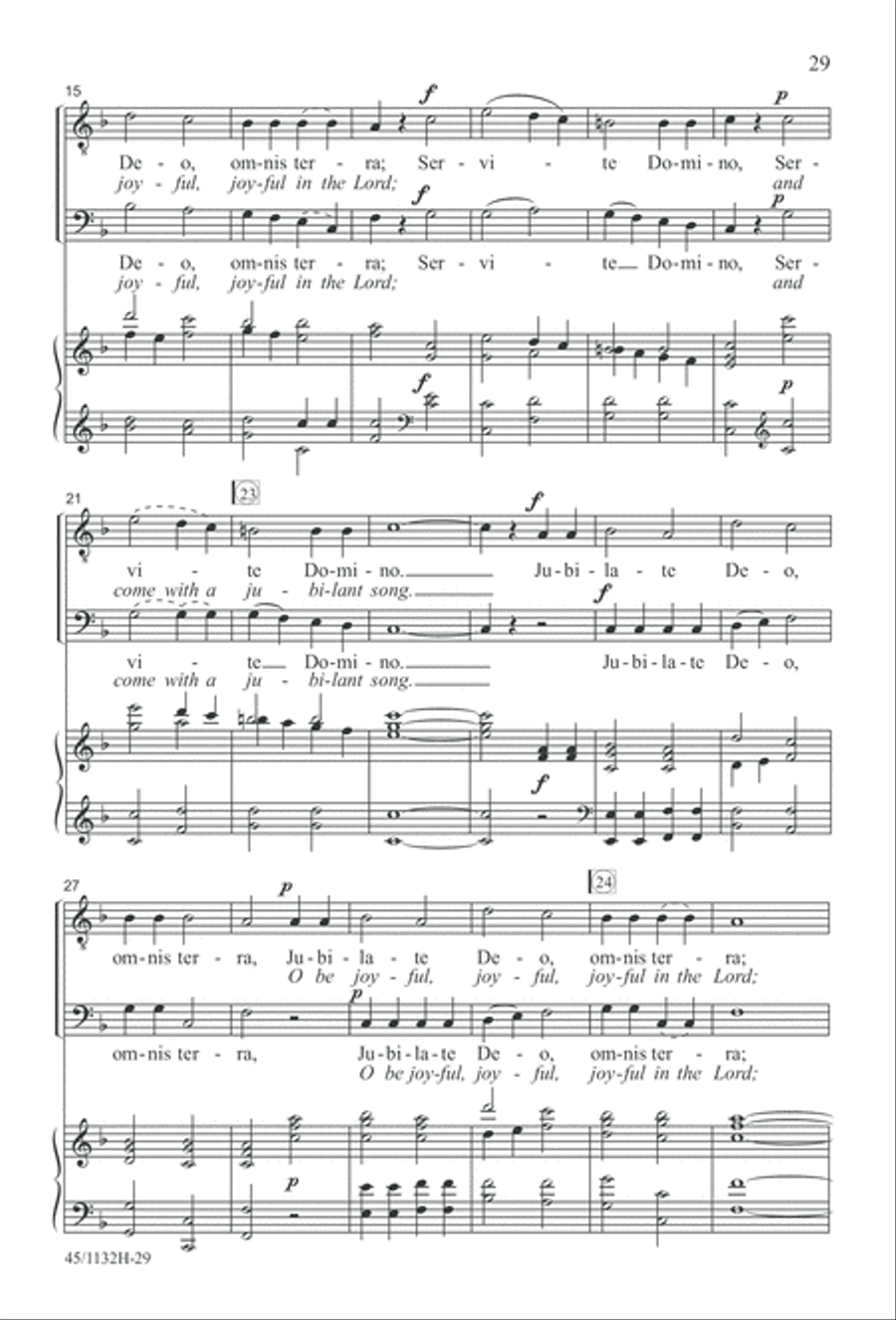 Singable Solutions for TB Choirs TB scores gallery preview page 29