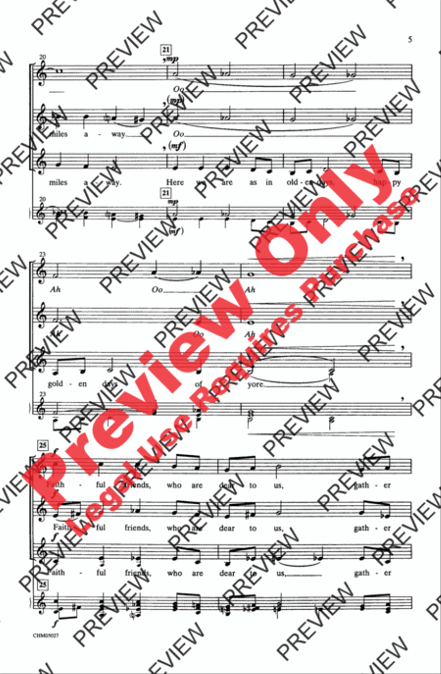 Have Yourself a Merry Little Christmas Women's Choir scores gallery preview page 5