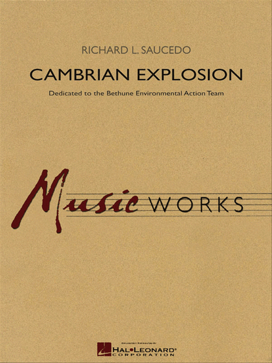 Cambrian Explosion Concert Band scores gallery preview page 1