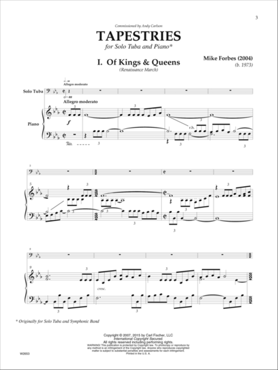 Tapestries Tuba scores gallery preview page 2