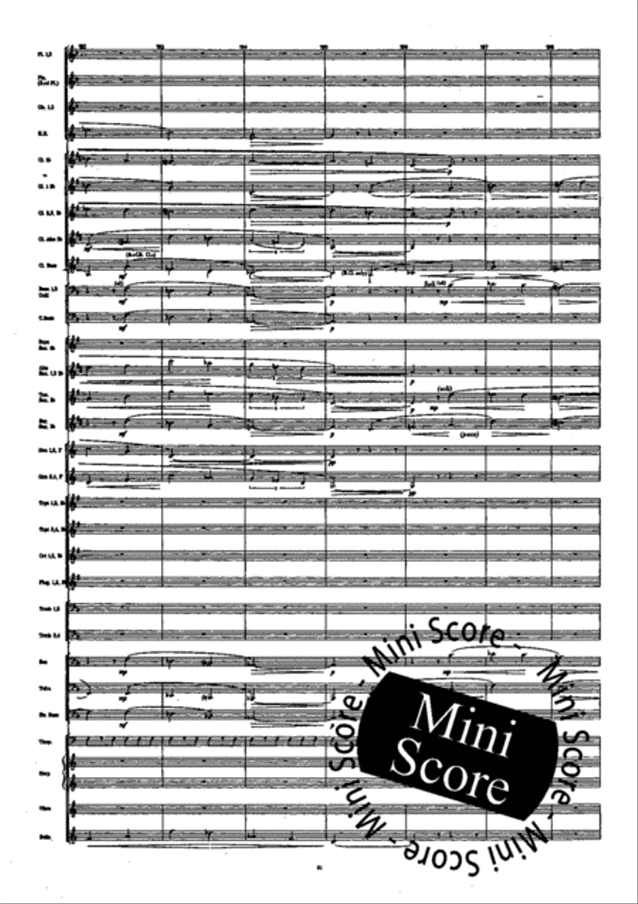 Fourth Symphony Fourth Symphony Concert Band scores gallery preview page 69