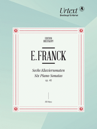 Book cover for 6 Piano Sonatas Op. 40