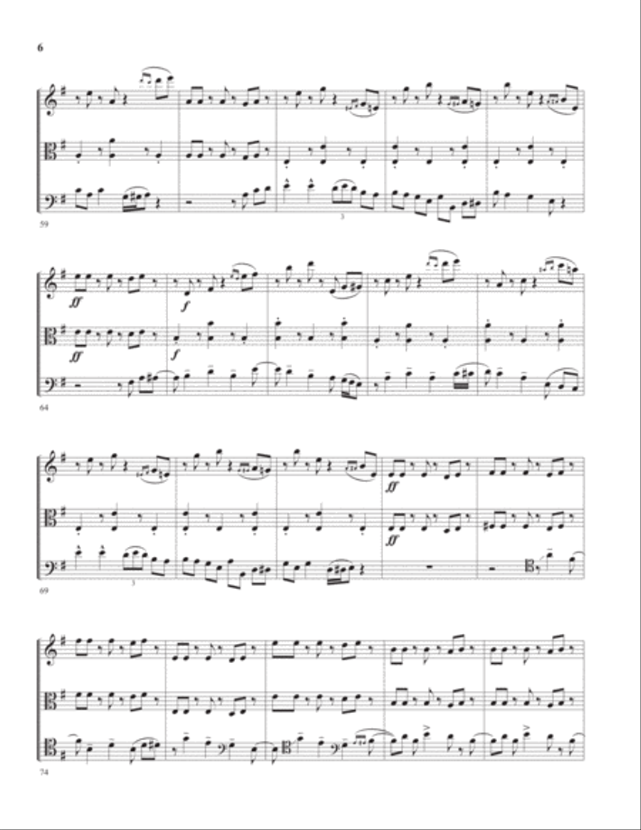 Three Voices from the Americas, Trio for Oboe, Viola & Trombone Trombone Trio scores gallery preview page 6