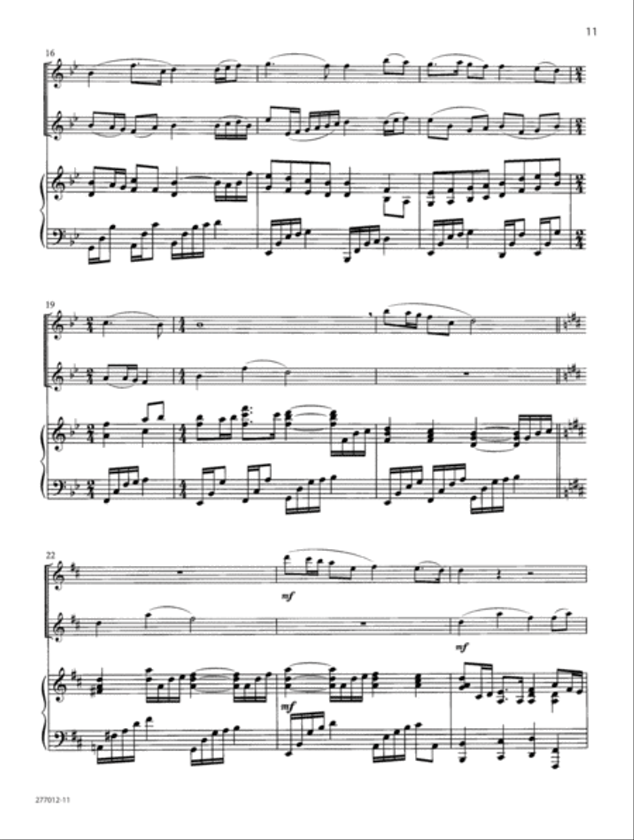 Be Still My Soul Flute Duet scores gallery preview page 7
