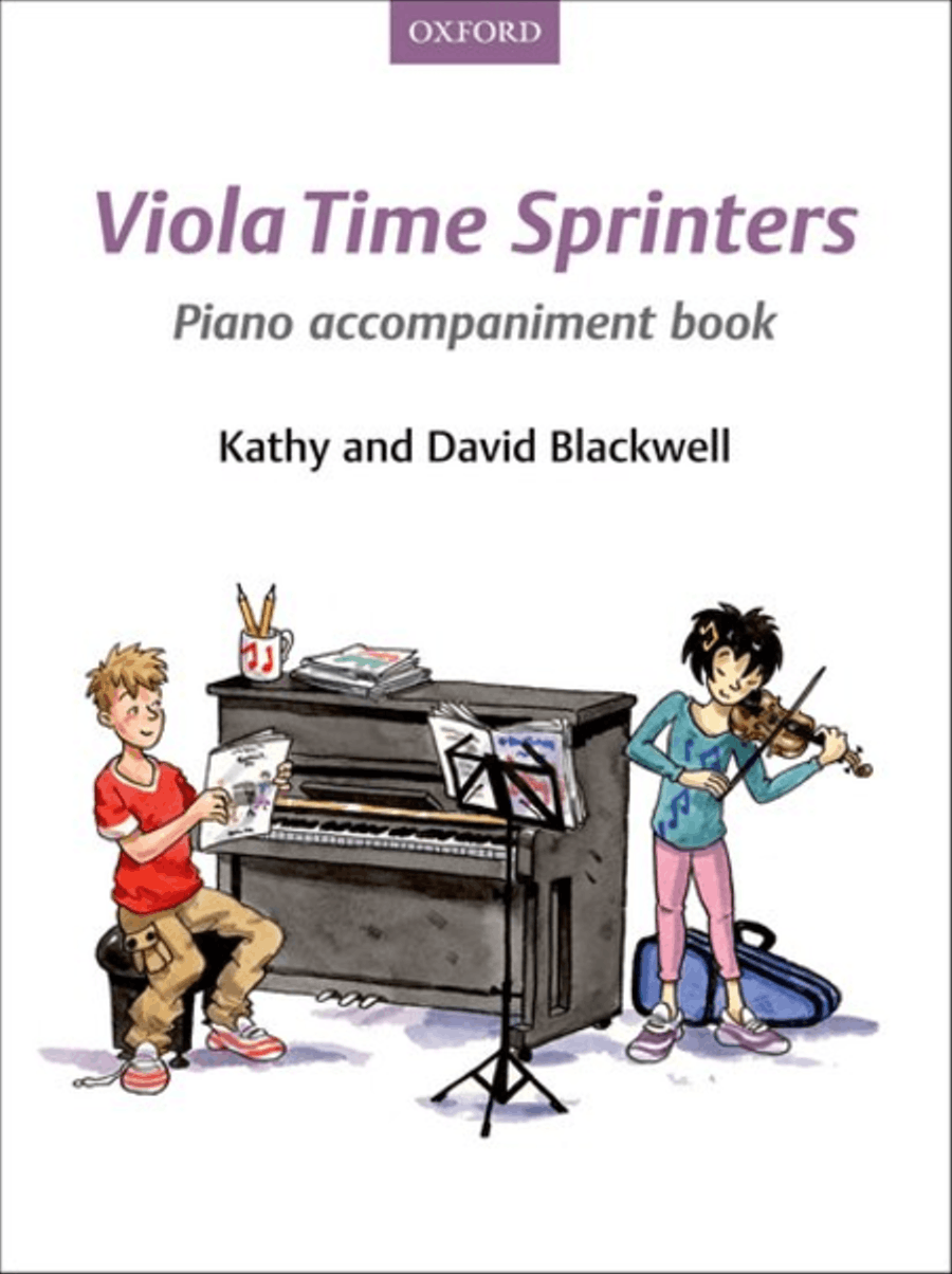 Viola Time Sprinters Piano Accompaniment Book Viola scores gallery preview page 1