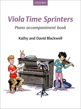 Book cover for Viola Time Sprinters Piano Accompaniment Book