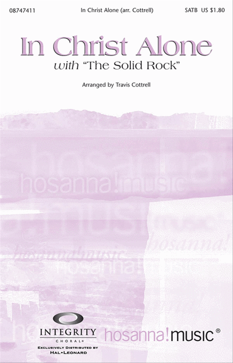 In Christ Alone 4-Part scores gallery preview page 1