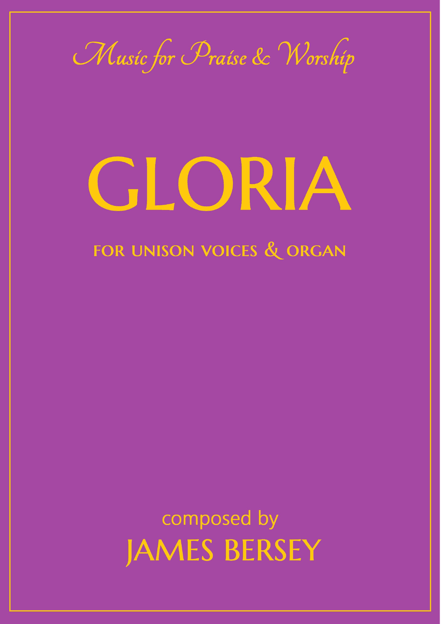 Gloria (in D) Choir scores gallery preview page 1