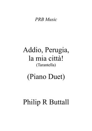 Addio, Perugia, la mia città! (Tarantella) [Wind Quintet] - Score