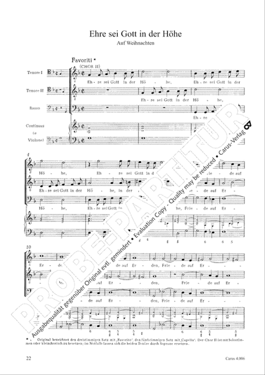 Ten motets Choir scores gallery preview page 24