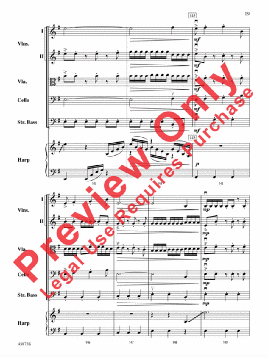 Rogue Rider Rogue Rider String Orchestra scores gallery preview page 19