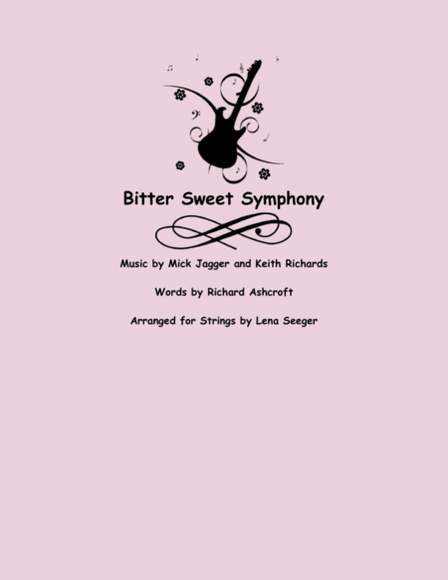 Bitter Sweet Symphony (two violins and cello)