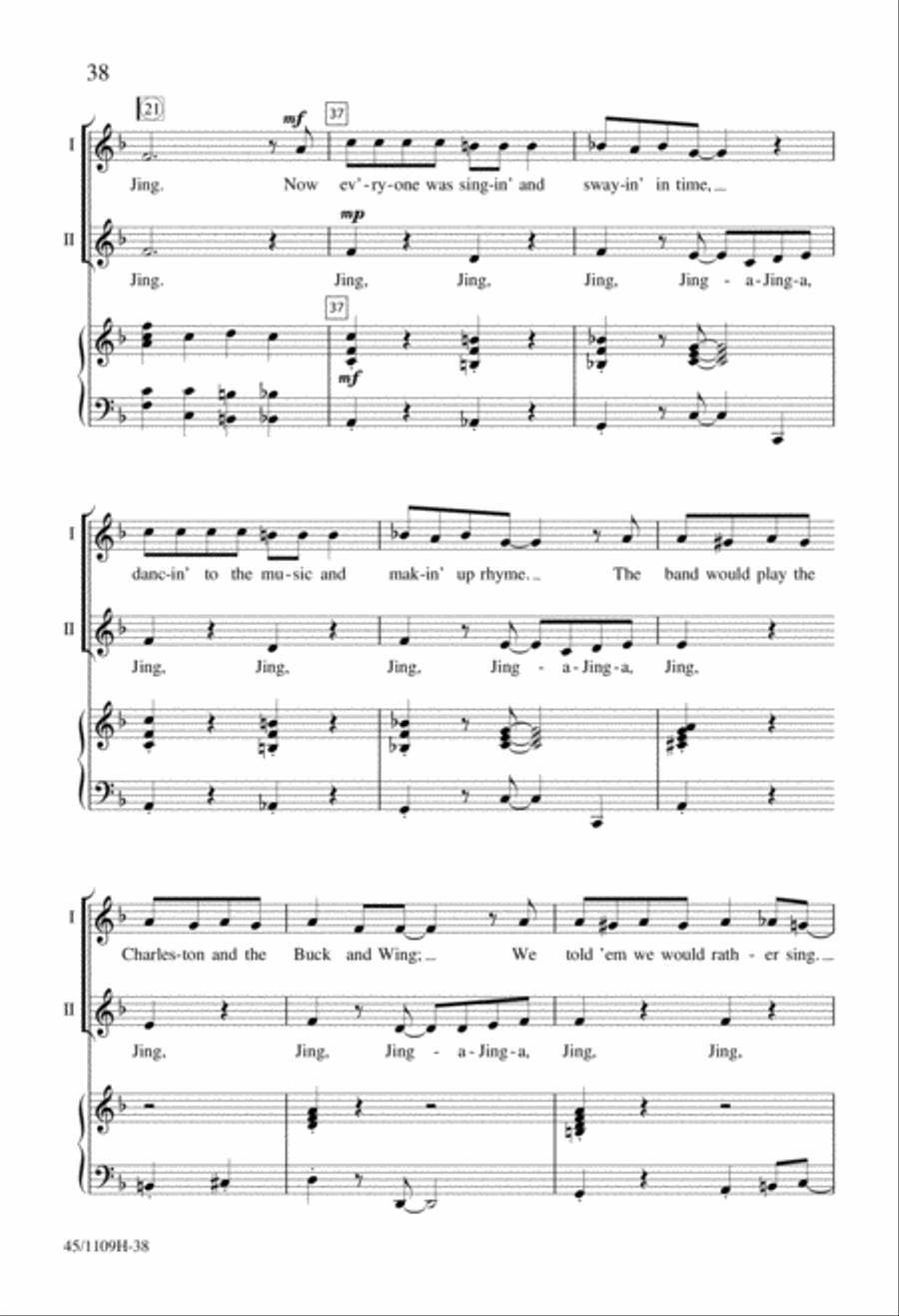 In Concert! for 2-part Choirs 2-Part scores gallery preview page 39
