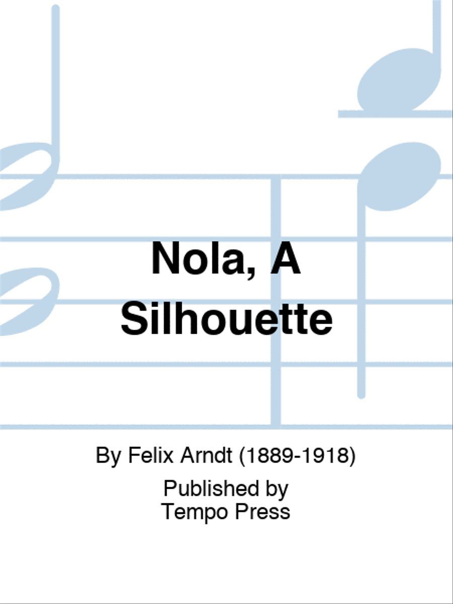 Nola, A Silhouette Piano scores gallery preview page 1