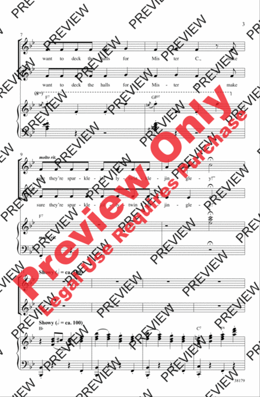 Sparklejollytwinklejingley 2-Part scores gallery preview page 3