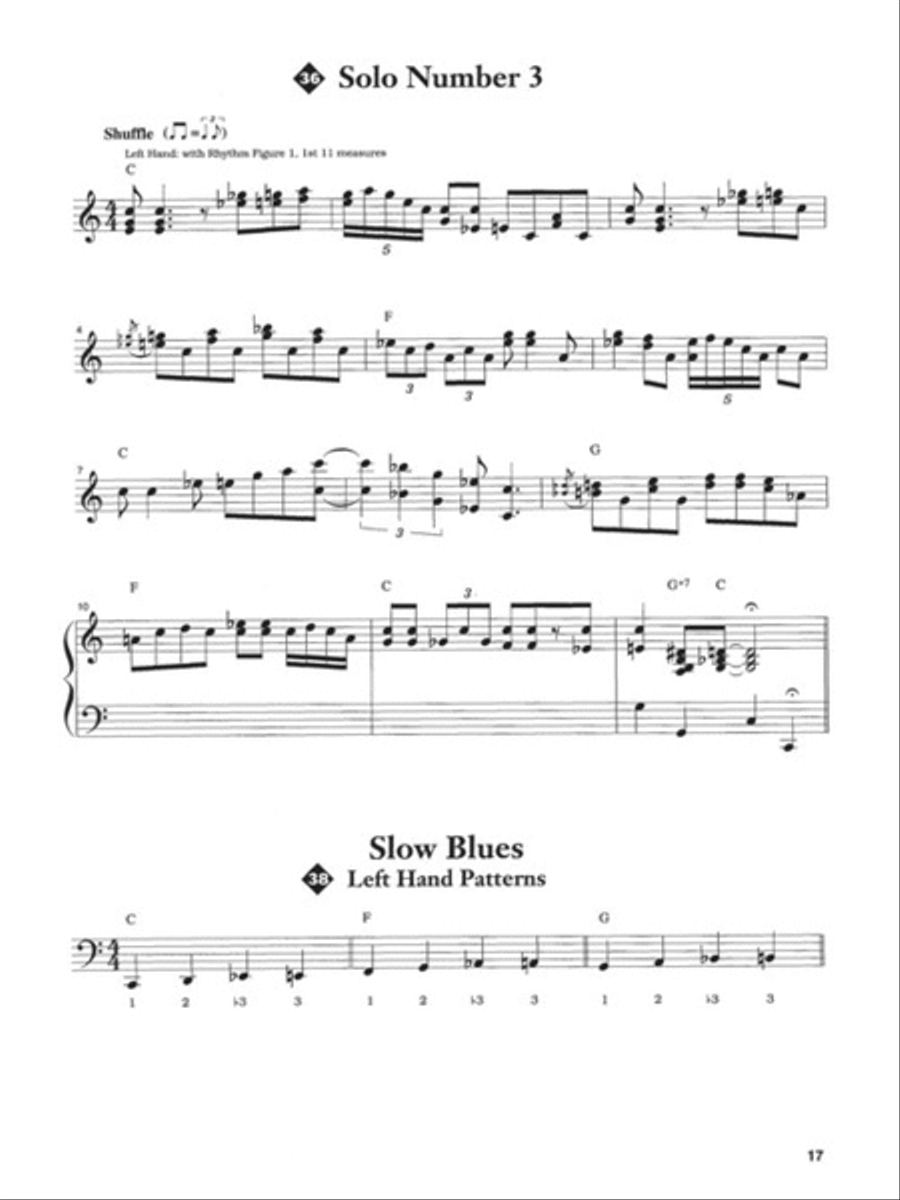 David Bennett Cohen Teaches Blues Piano Piano Method scores gallery preview page 5