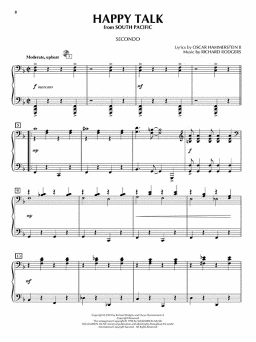 Rodgers & Hammerstein Rodgers & Hammerstein 1 Piano, 4-Hands scores gallery preview page 3