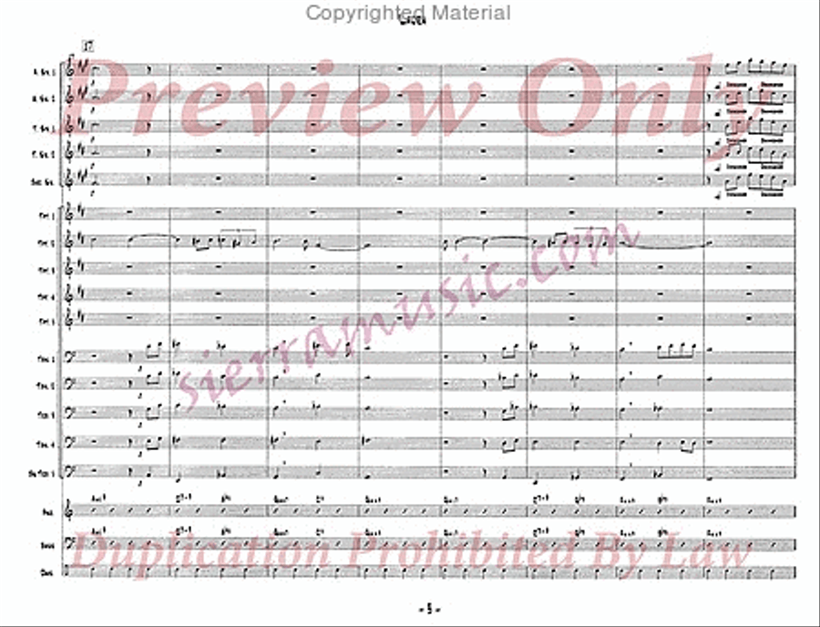 Laura Jazz Ensemble scores gallery preview page 4
