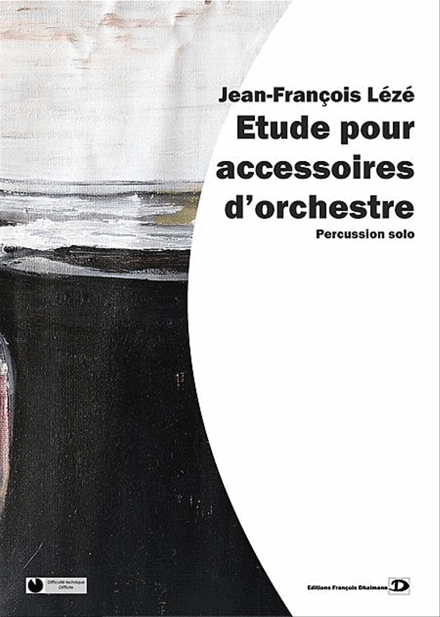 Etude pour accessoires d'orchestre Percussion scores gallery preview page 1