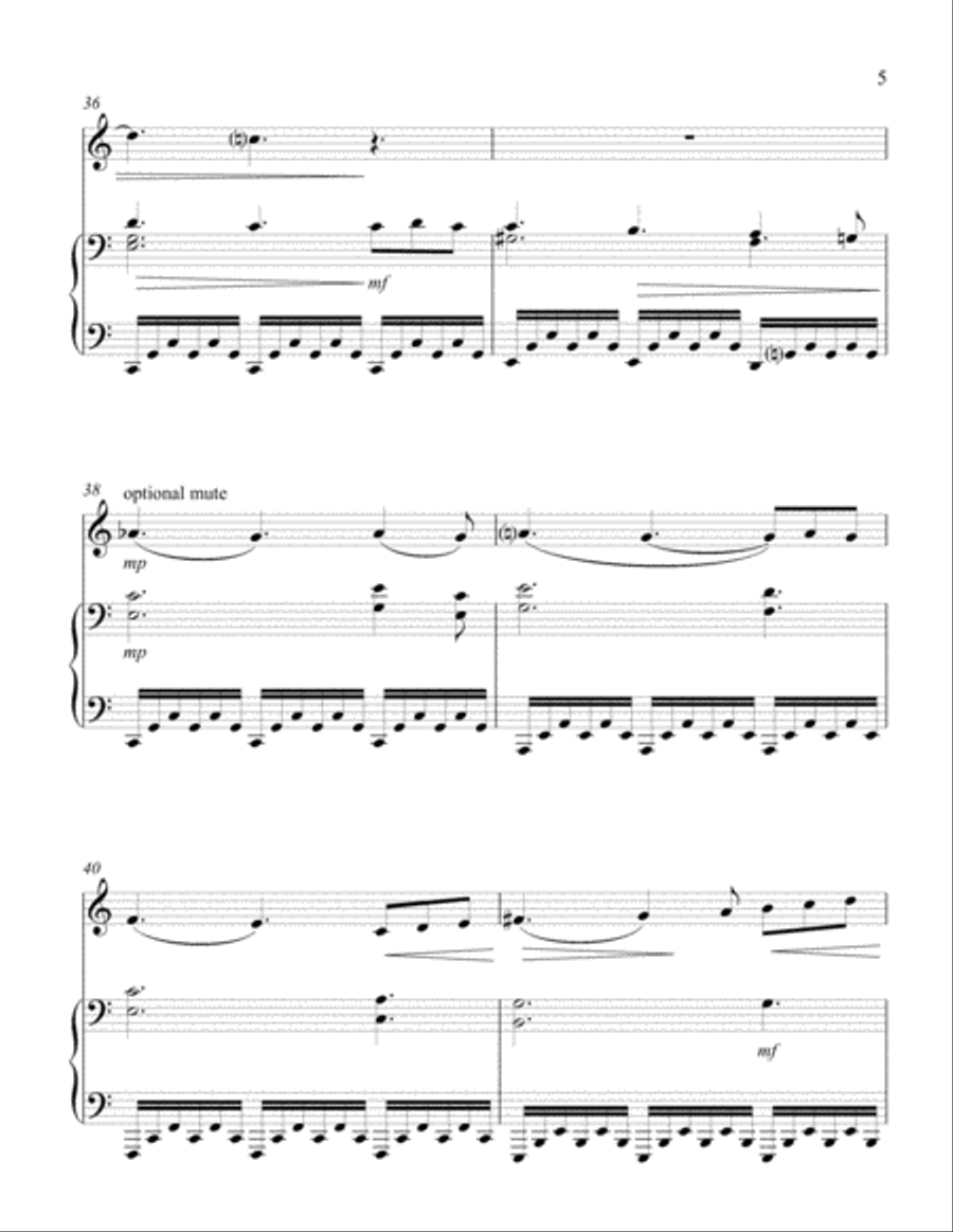 Amazing Transformations Trumpet Solo scores gallery preview page 5