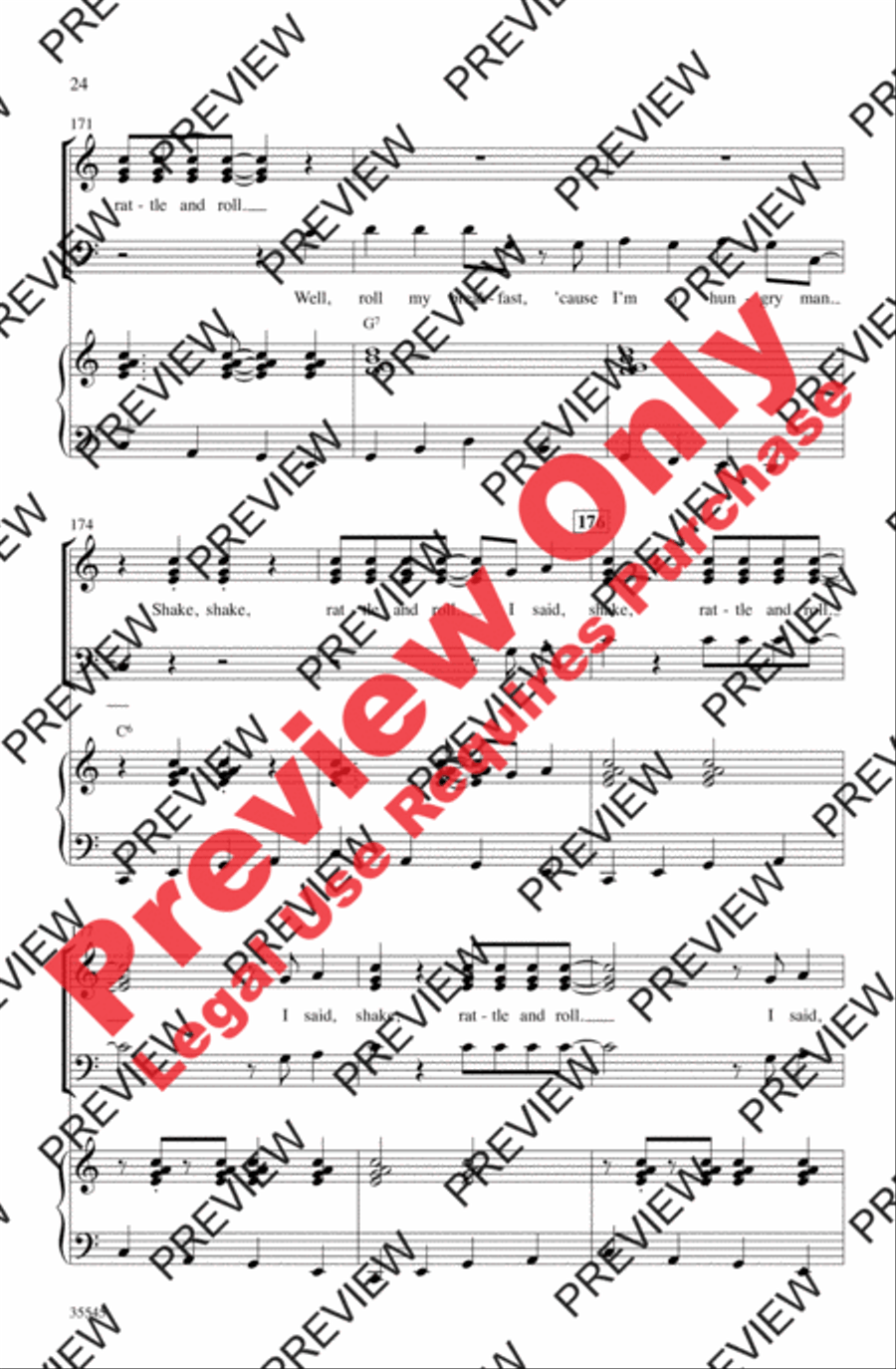 We Love the '50s We Love the '50s 3-Part scores gallery preview page 24