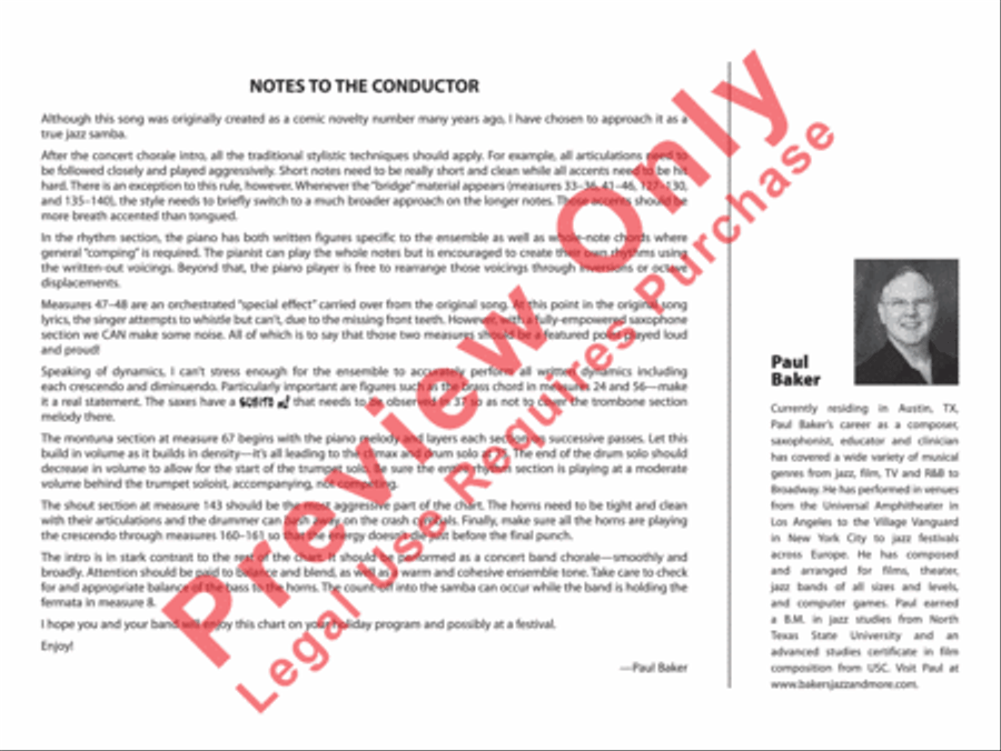 Two Front Teeth Two Front Teeth Jazz Ensemble scores gallery preview page 23