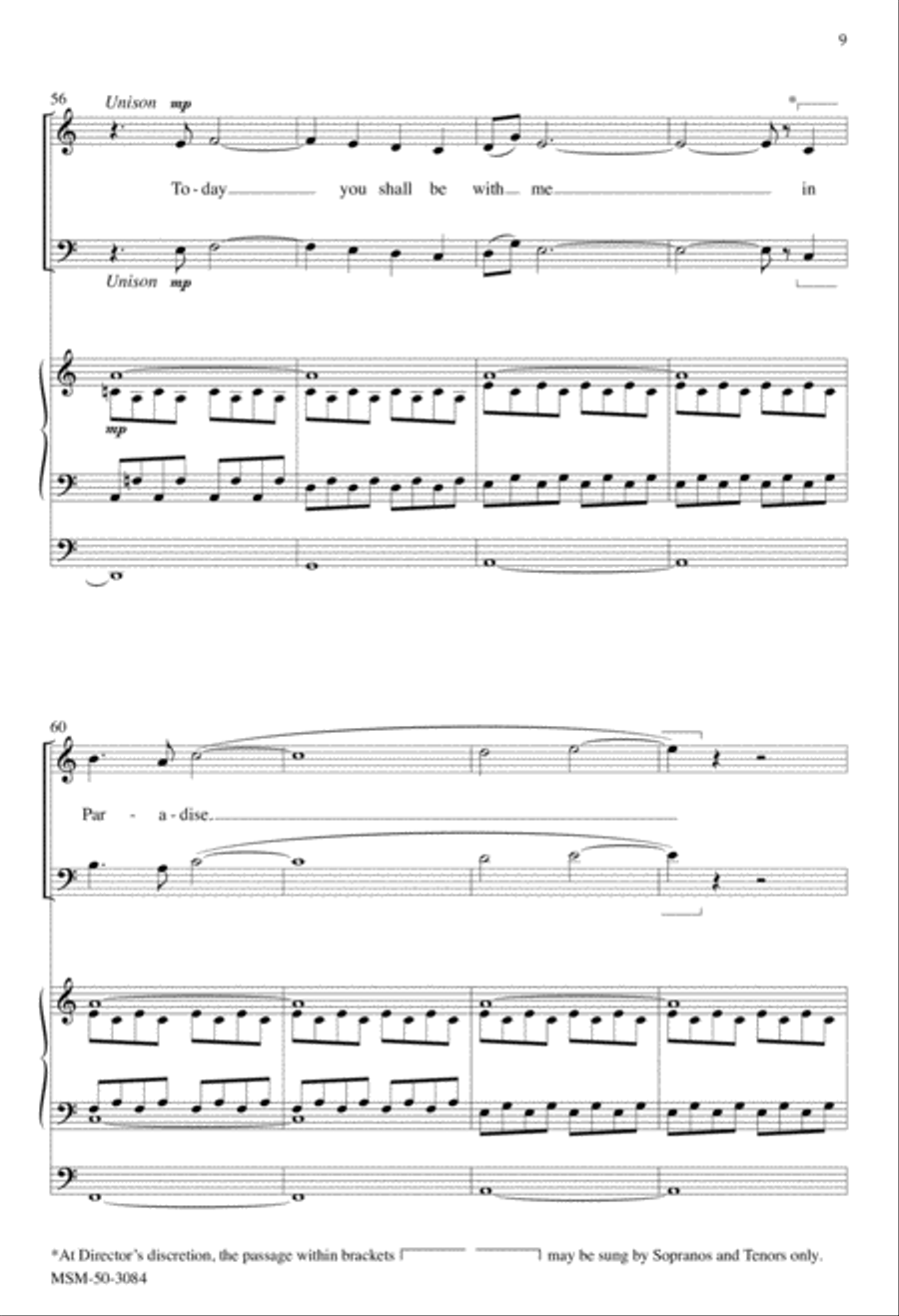 Soul of Christ, Sanctify Me (Anima Christi) 4-Part scores gallery preview page 9