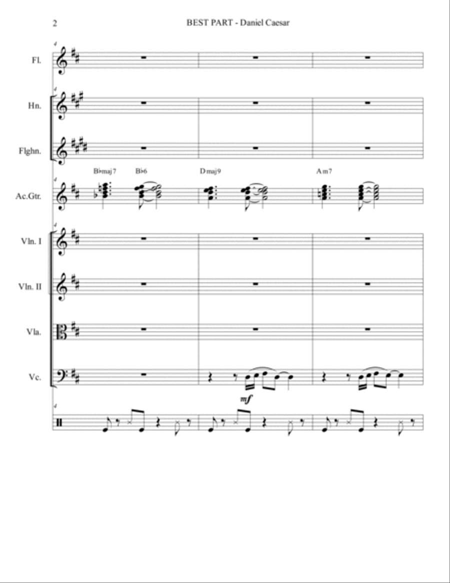 Best Part Large Ensemble scores gallery preview page 2