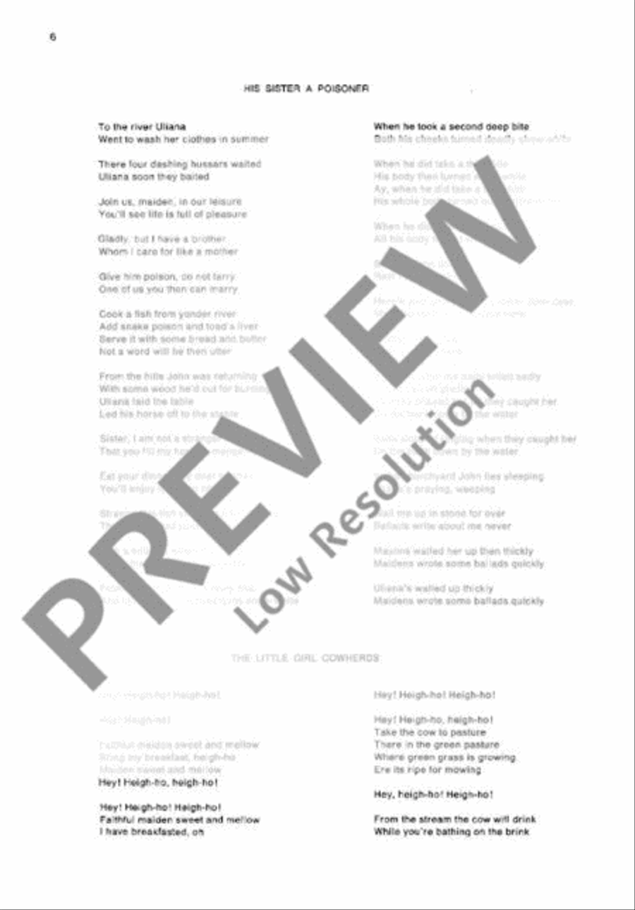Bouquet of Flowers Bouquet of Flowers Choir scores gallery preview page 7
