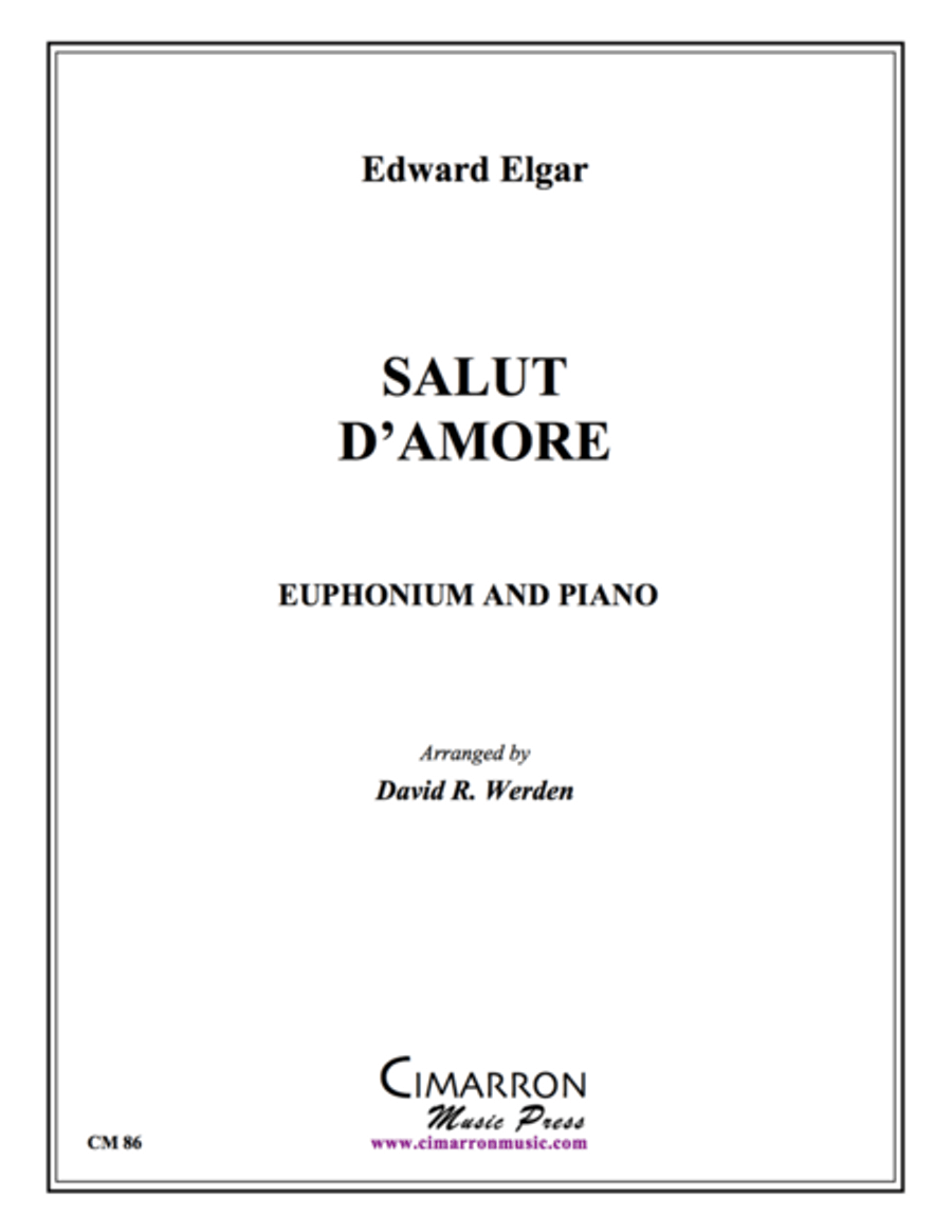 Salut d' Amour Euphonium scores gallery preview page 1