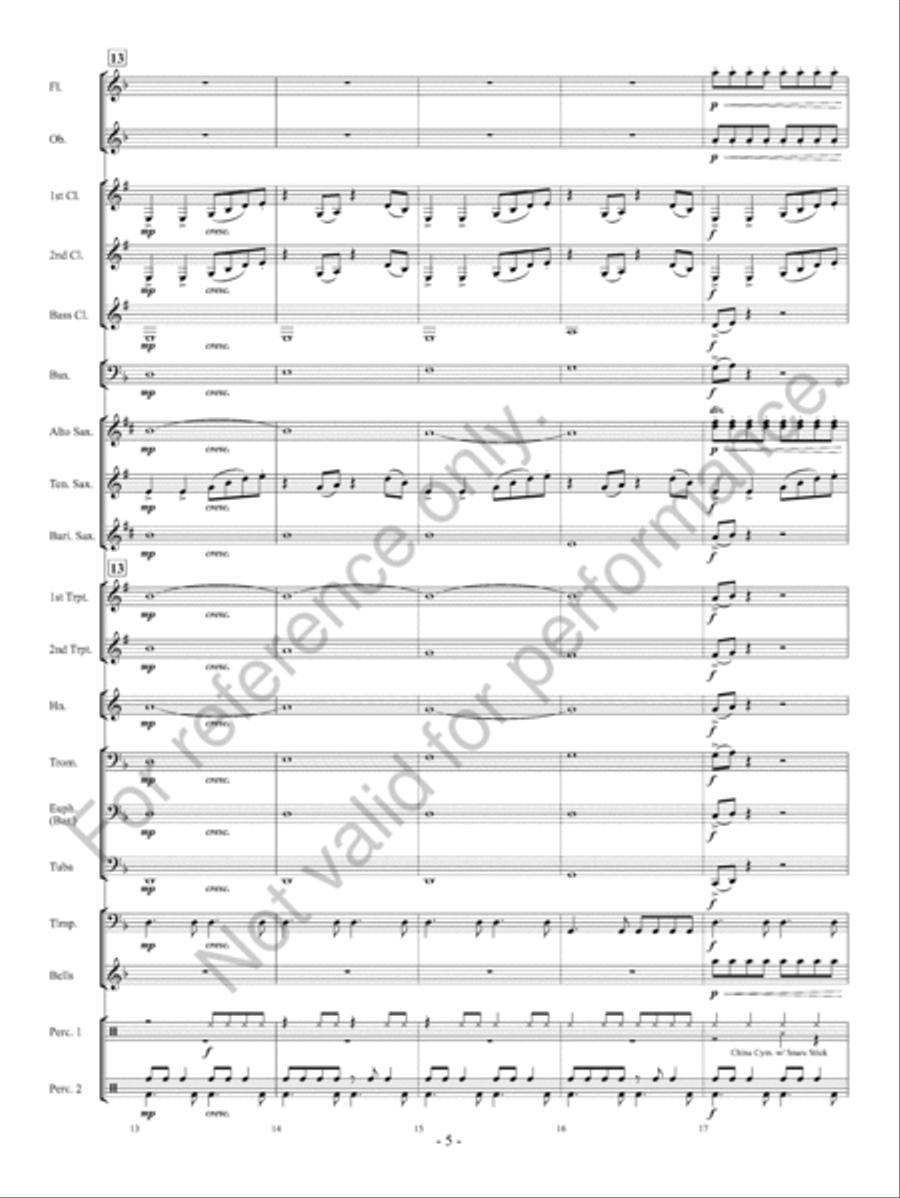 Factory Riffs Concert Band scores gallery preview page 6