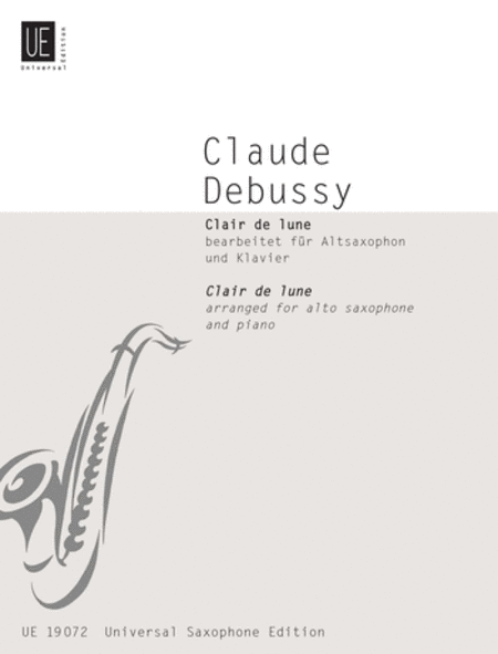 Claire De Lune, Alto Sax/Piano