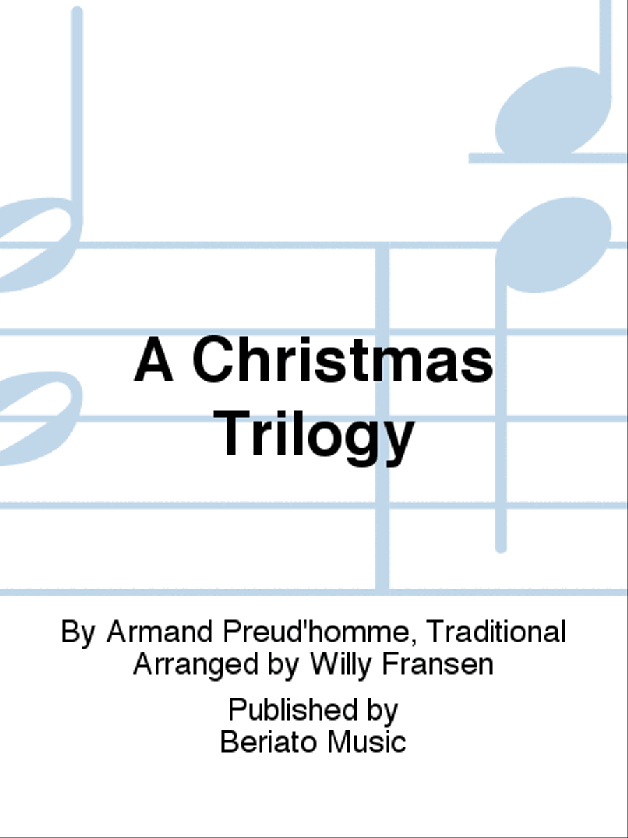 A Christmas Trilogy Concert Band scores gallery preview page 1