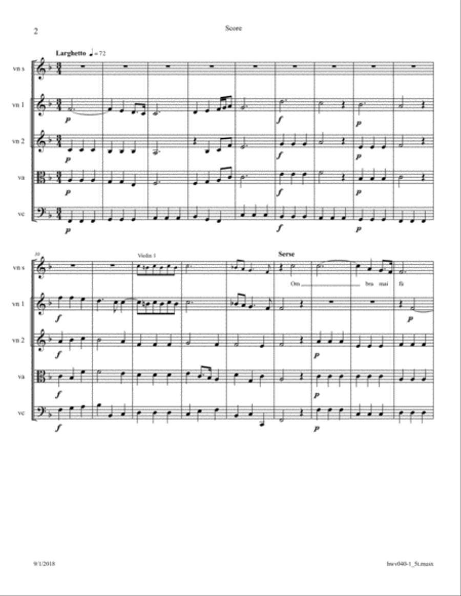 Handel: Aria: 