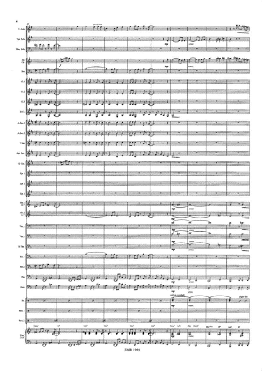 Combo Concertino Combo Concertino Concert Band scores gallery preview page 7