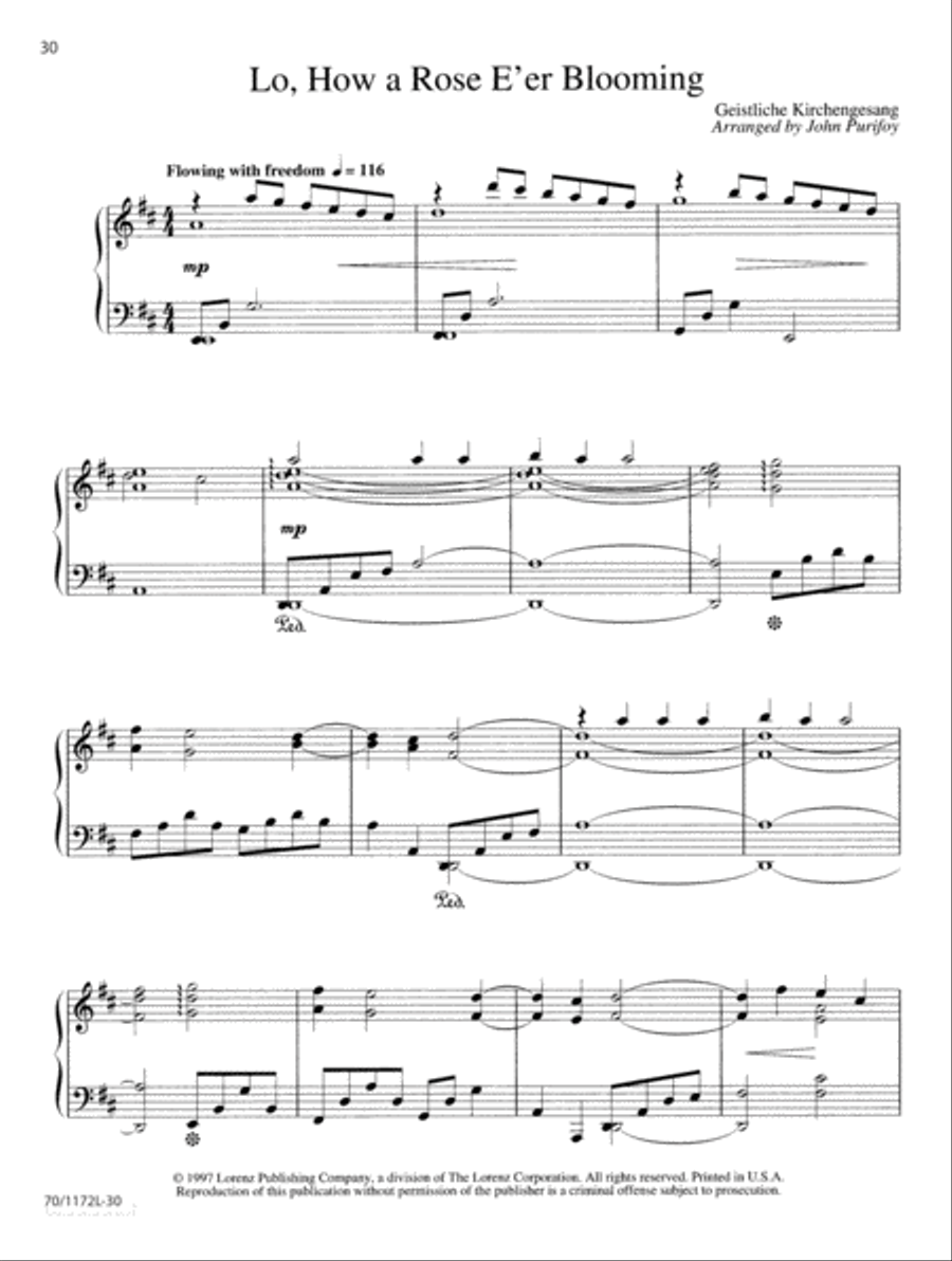 Timeless Carols for a New Age Piano Solo scores gallery preview page 14