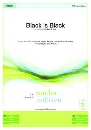 Book cover for Black Is Black