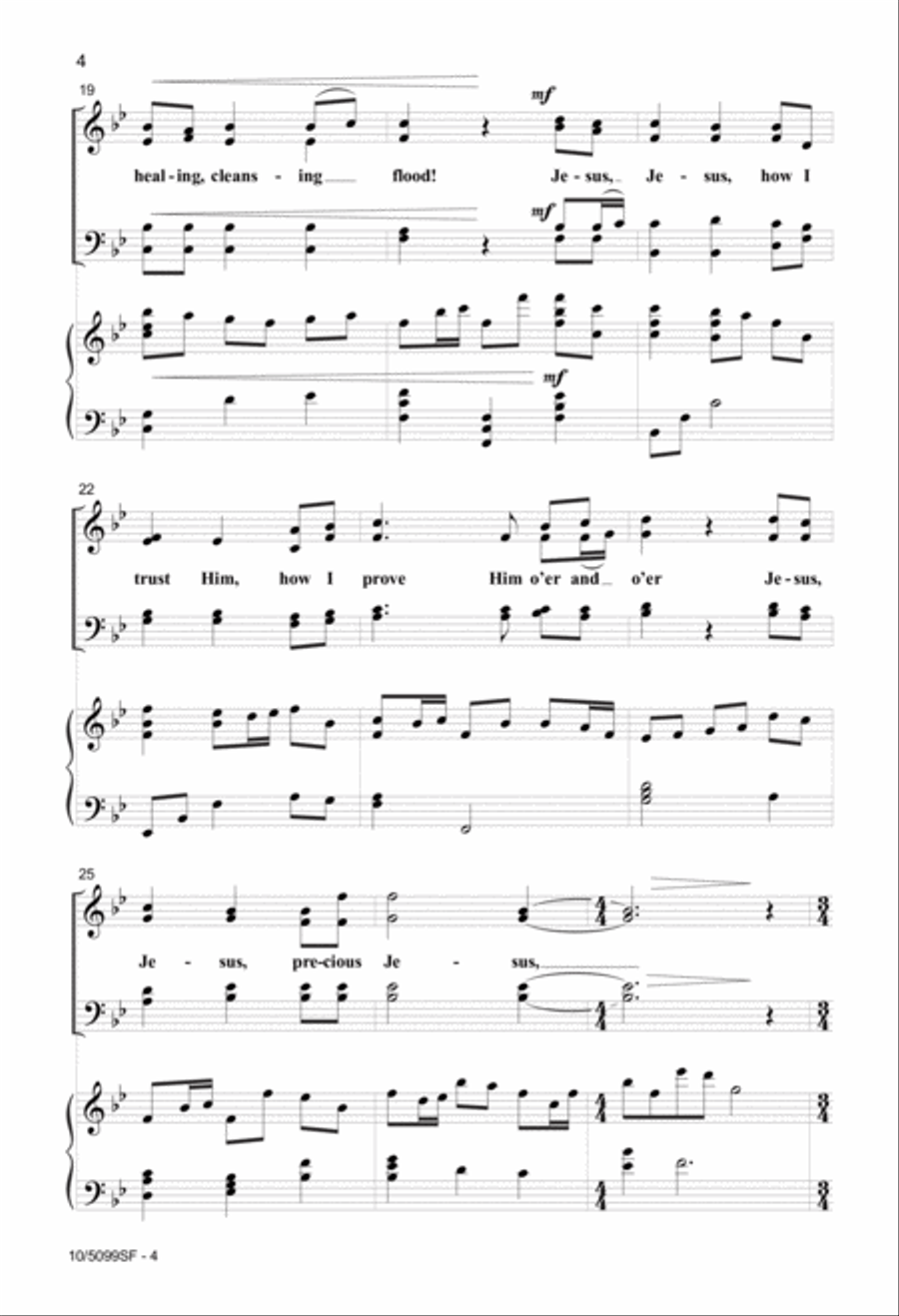 Oh, How Sweet 4-Part scores gallery preview page 4