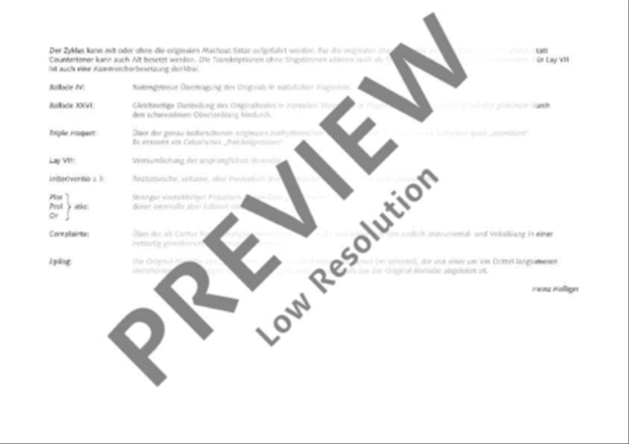 Machaut Transcriptions Voice scores gallery preview page 3
