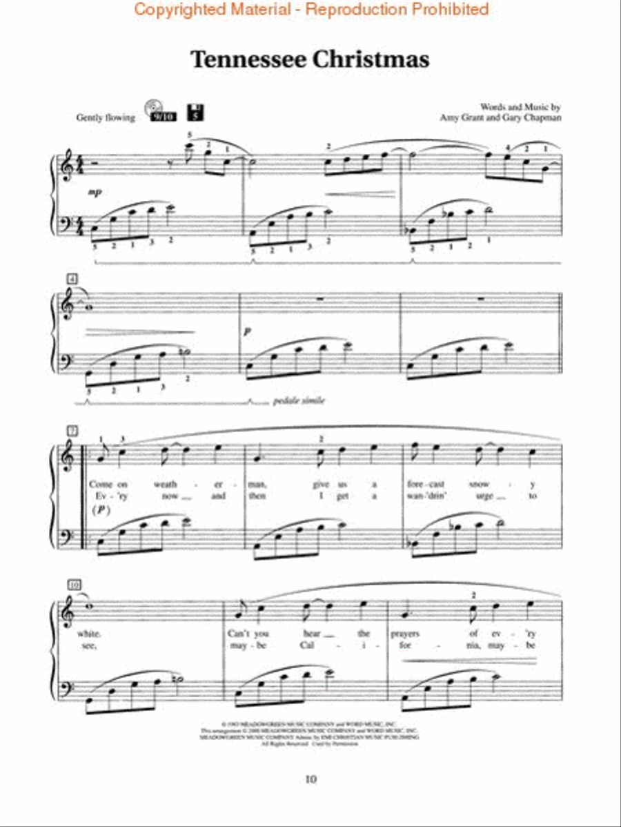 Christmas Piano Solos – Level 5 Piano Method scores gallery preview page 4