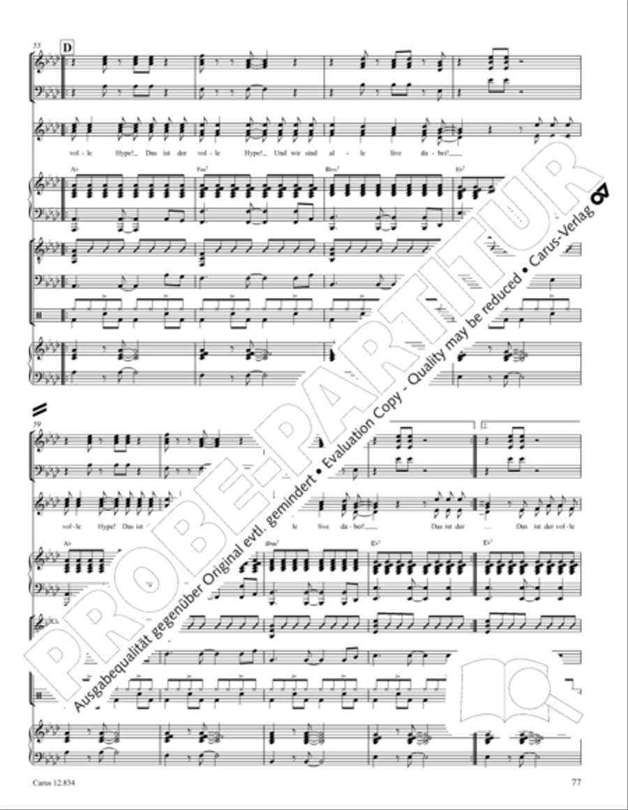 Schockorange Schockorange Choir scores gallery preview page 78
