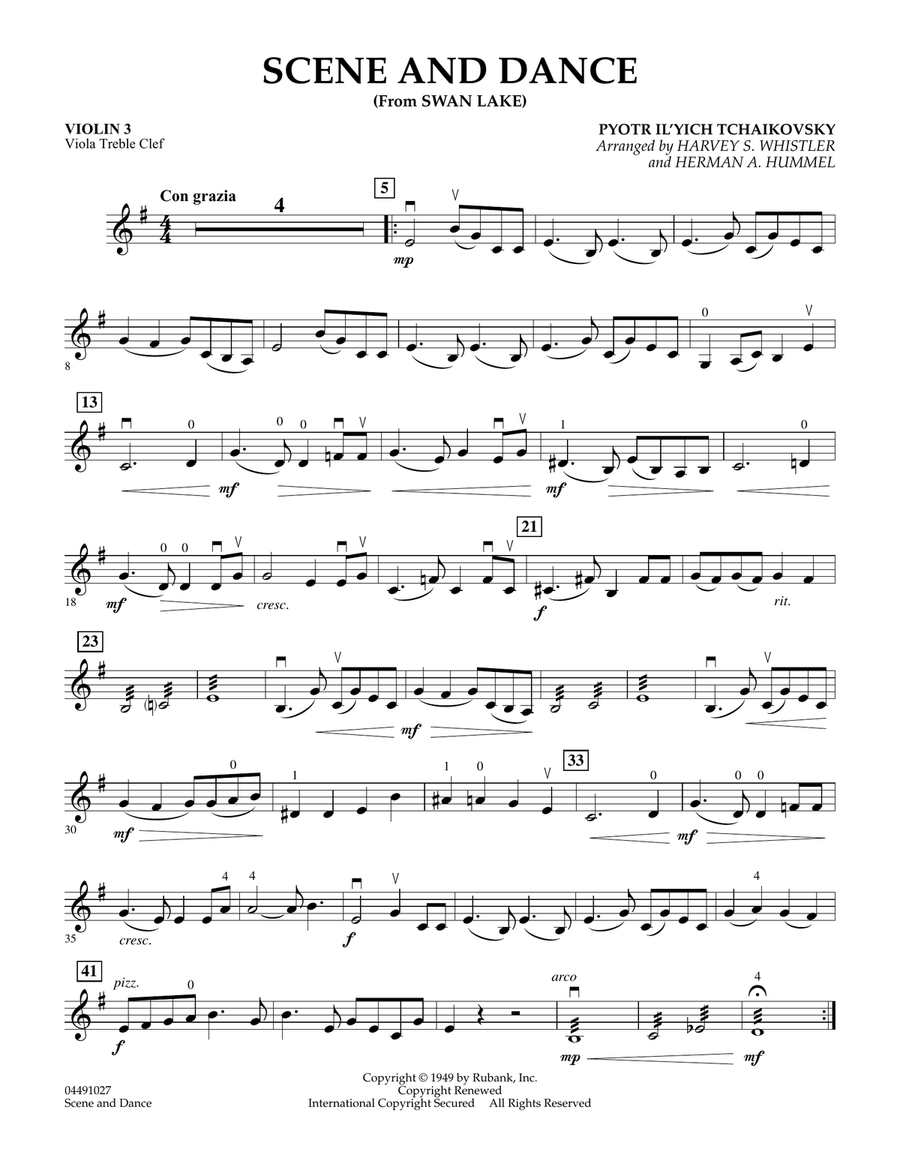 Scene And Dance (from 