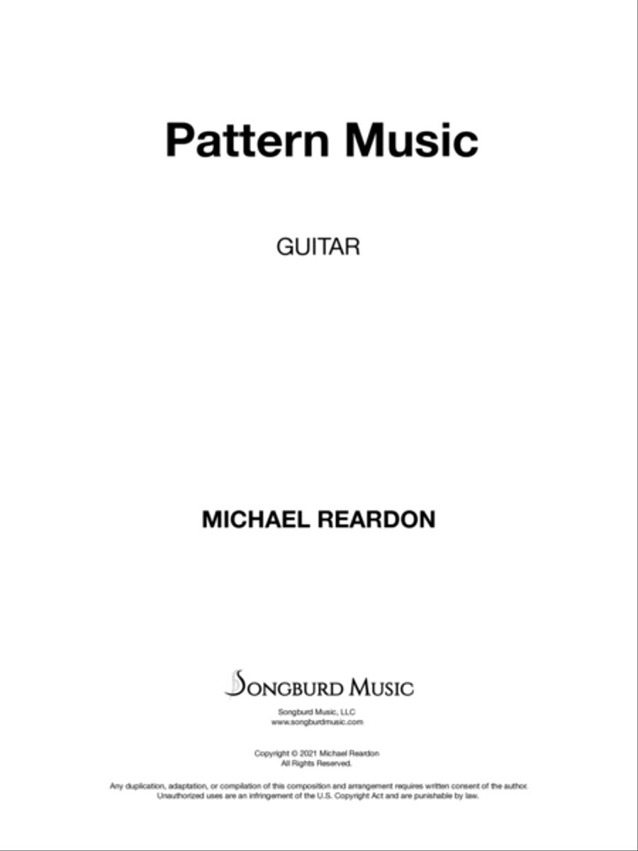Pattern Music Acoustic Guitar scores gallery preview page 2