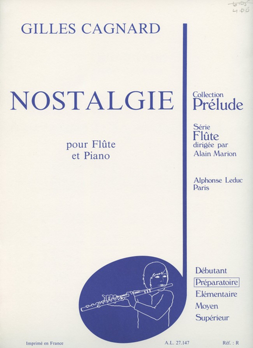 Nostalgie - Flute et Piano