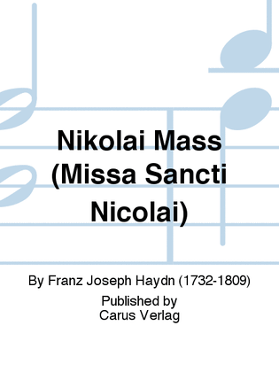 Book cover for Nikolai Mass (Missa Sancti Nicolai)